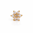 GN0105 - Six Petal Nose Pin