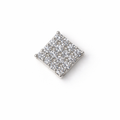 SN0104 - Silver Square Nose Pin